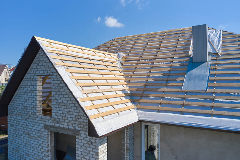lors du remplacement de la toiture, les énergies Feng Shui sont renouvelées et votre qualité de vie est dégradée